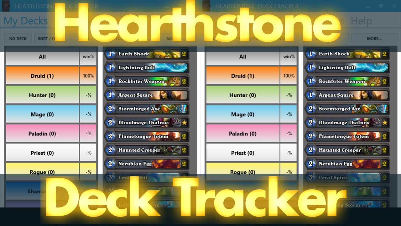 Download Hearthstone Deck Tracker Mac